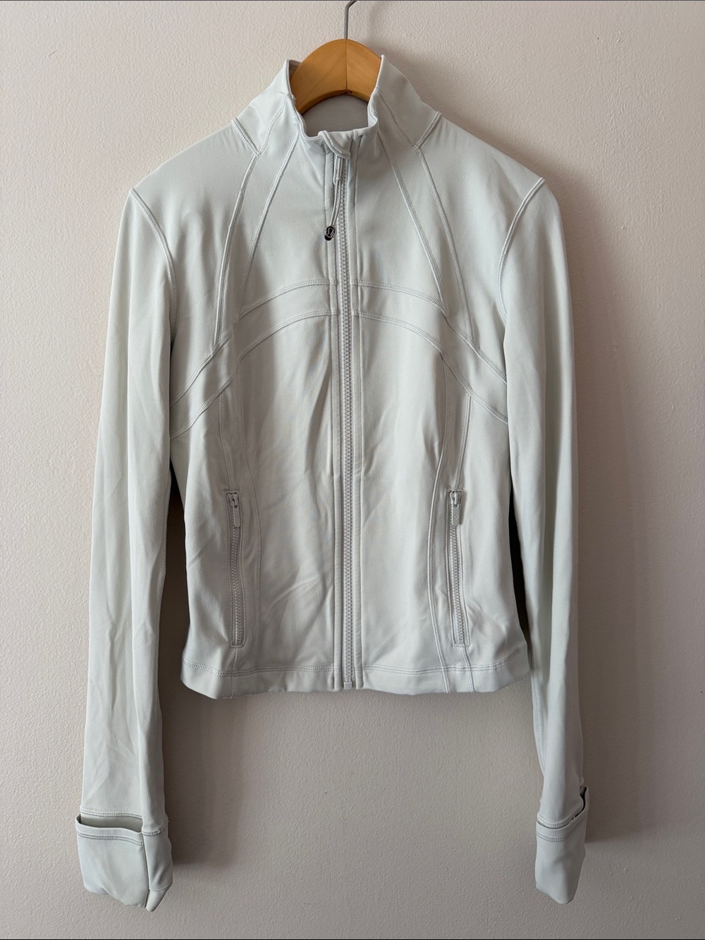 Lululemon Define Cropped Jacket Nulu in Bone Size 6